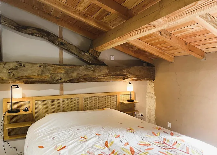 度假居 La Chouette - Ancienne Grange Entierement Renovee 4 Personnes Bézenac